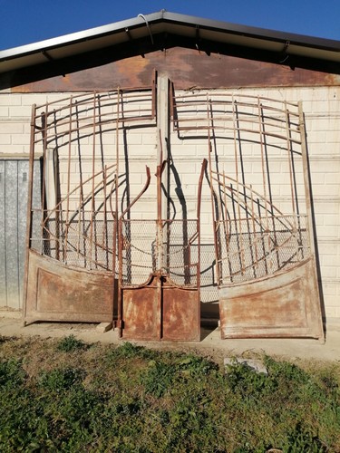 Antico cancello ferro battuto - ferro,