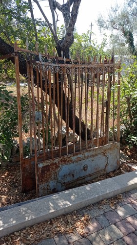 Cancello ferro battuto antico - battuto,