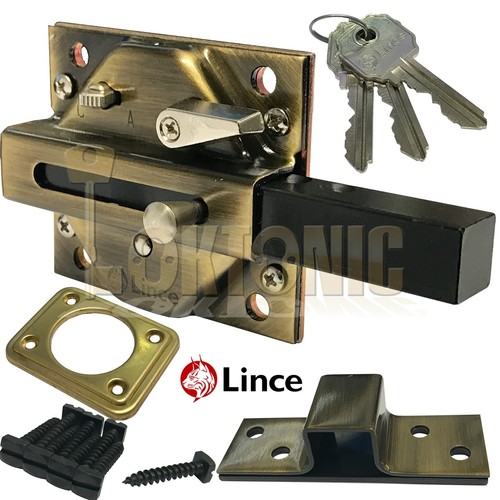Lince antica serratura ottone - antica,